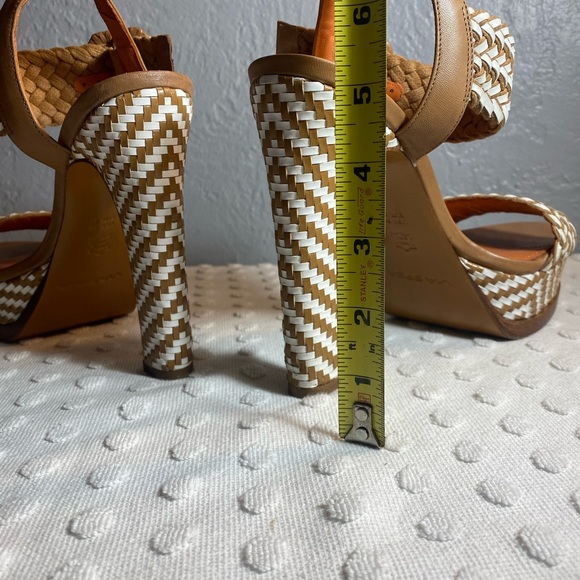 VIA SPIGA Woven Braided Platform Sandals - Picture 9 of 16